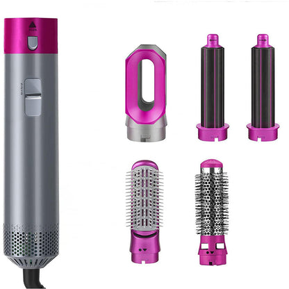 CEPILLO 5 EN 1 + Plancha de Pelo Portátil de regalo